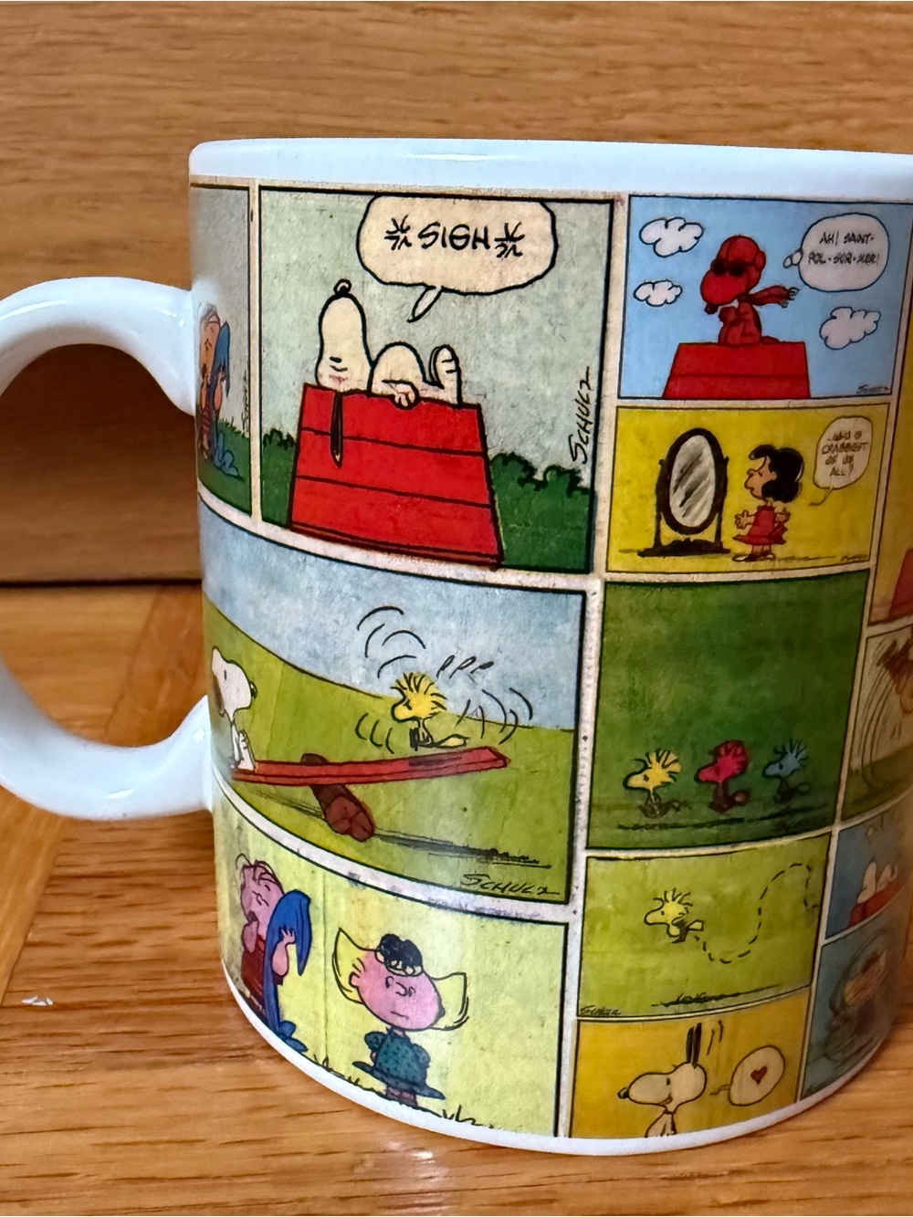 Bioworld Peanuts Comic Strip Mug